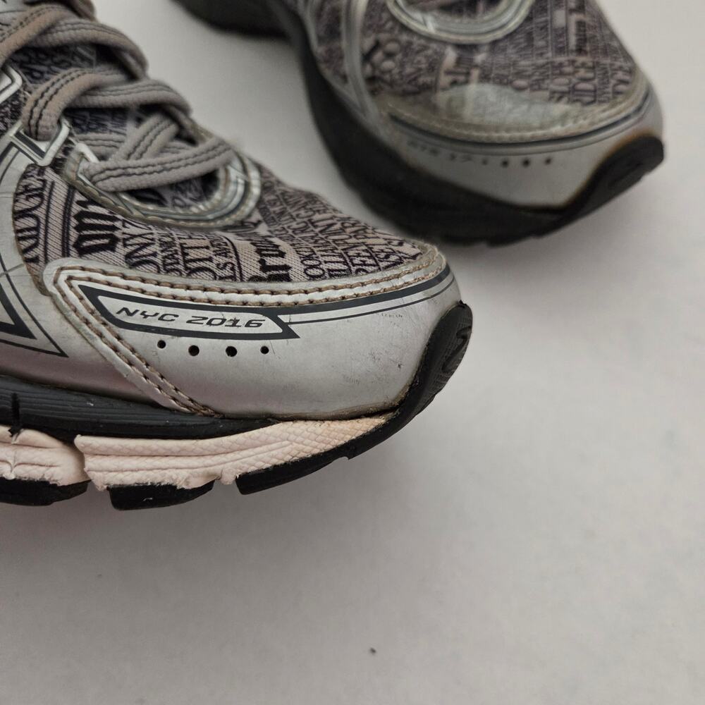 Brooks Adrenaline GTS 17 Gray Lady NYC Limited Edition Running Sneakers Sz 7 - Picture 10 of 15